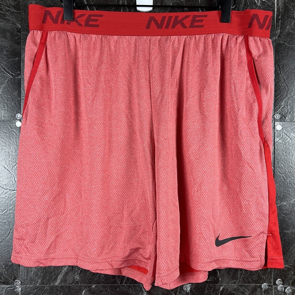 Nike Men's Red Dri-Fit Running Shorts XL